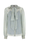 Gucci Women Printed Chiffon Shirt