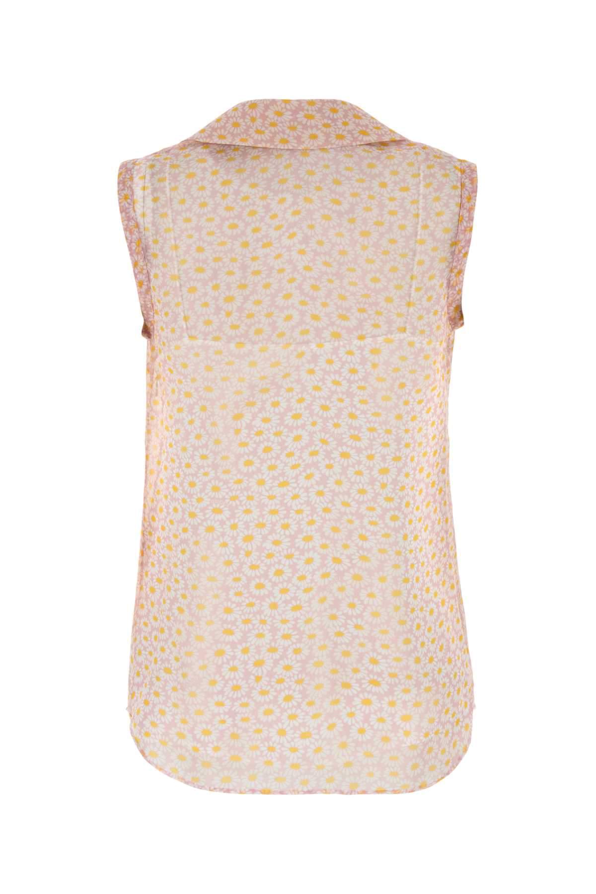 Gucci Women Printed Crepe Shirt
