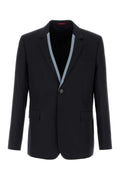 Gucci Men Midnight Blue Wool Blazer