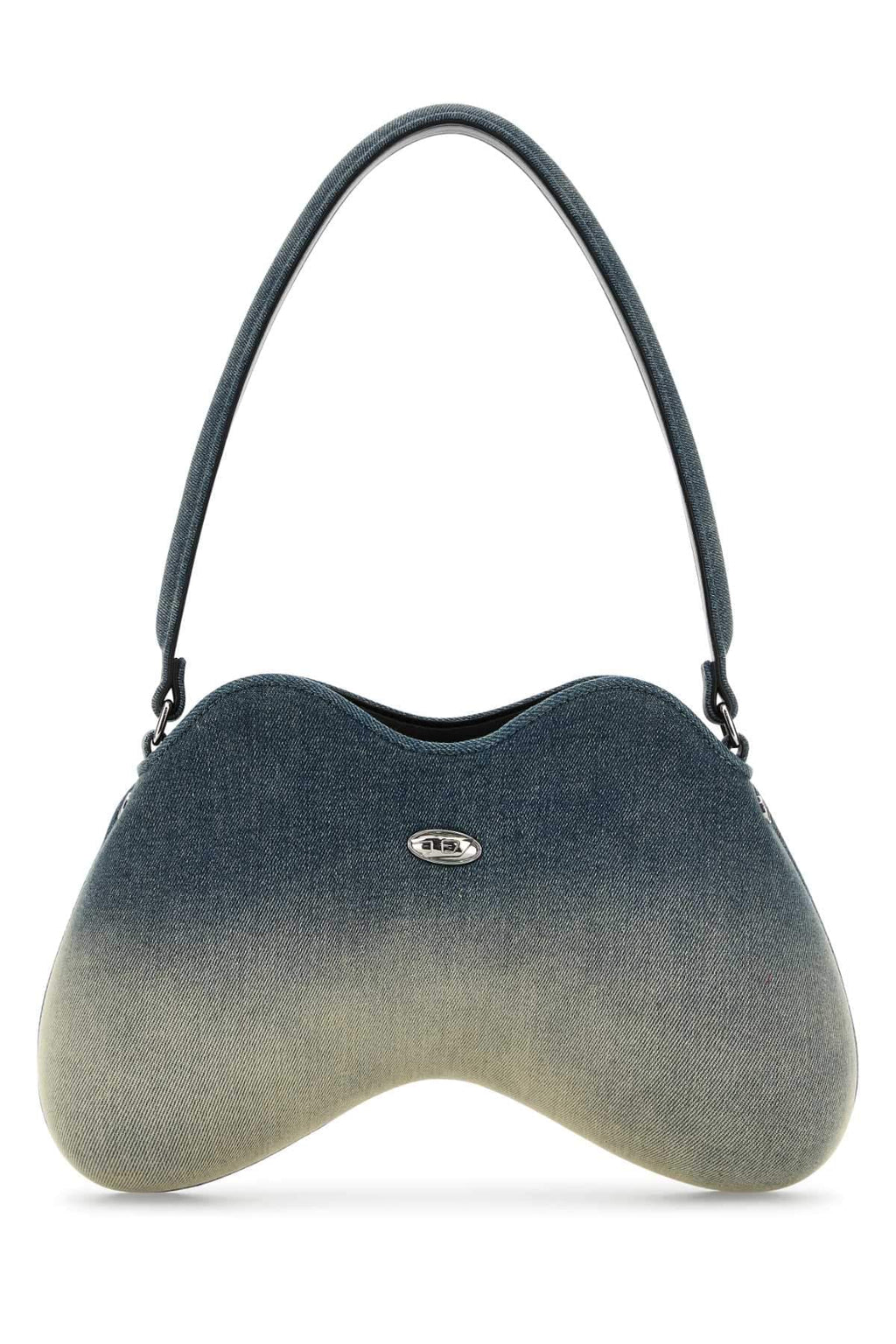 Diesel Women Denim Double-D Shoulder Bag