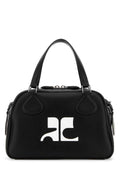 Courreges Women Black Leather Reedition Handbag