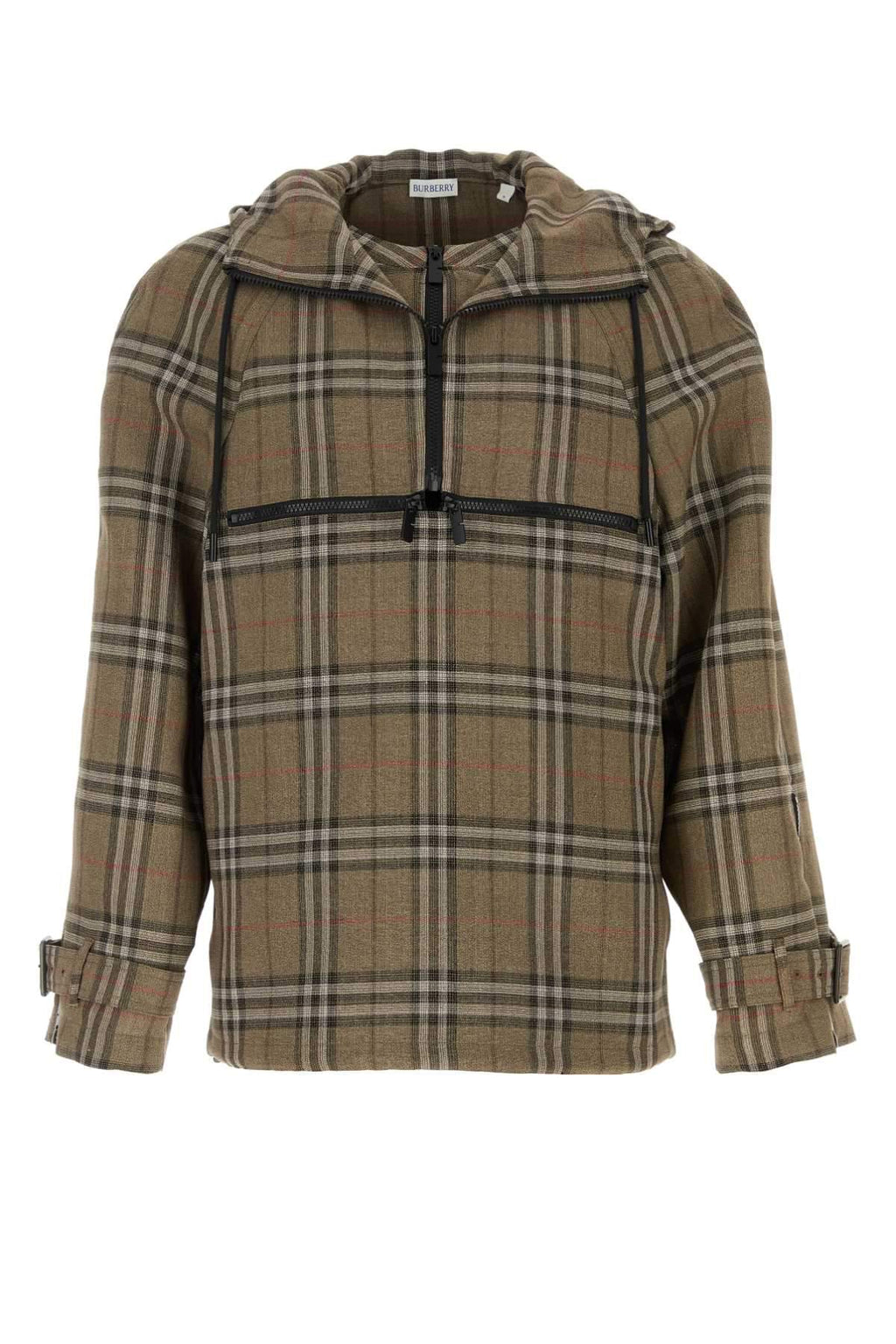 Burberry Men Embroidered Viscose Blend Sweatshirt