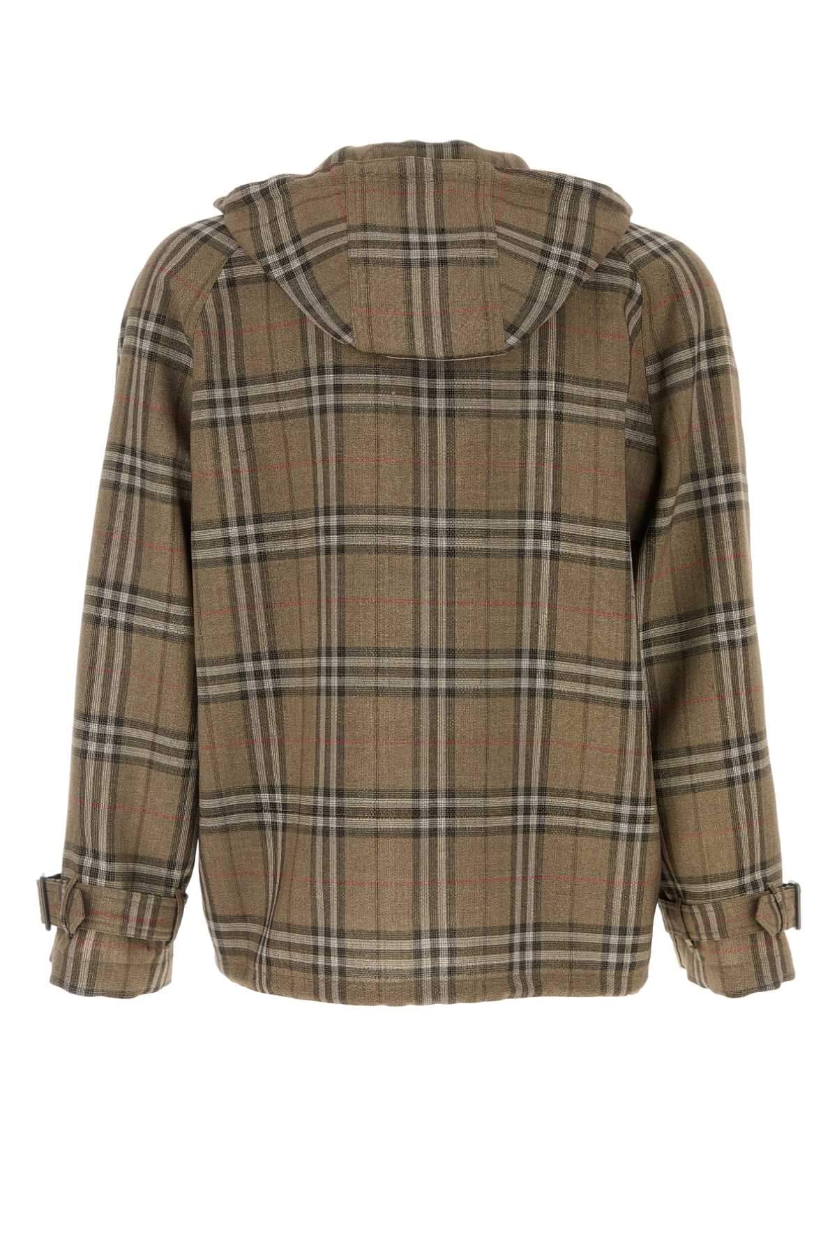Burberry Men Embroidered Viscose Blend Sweatshirt