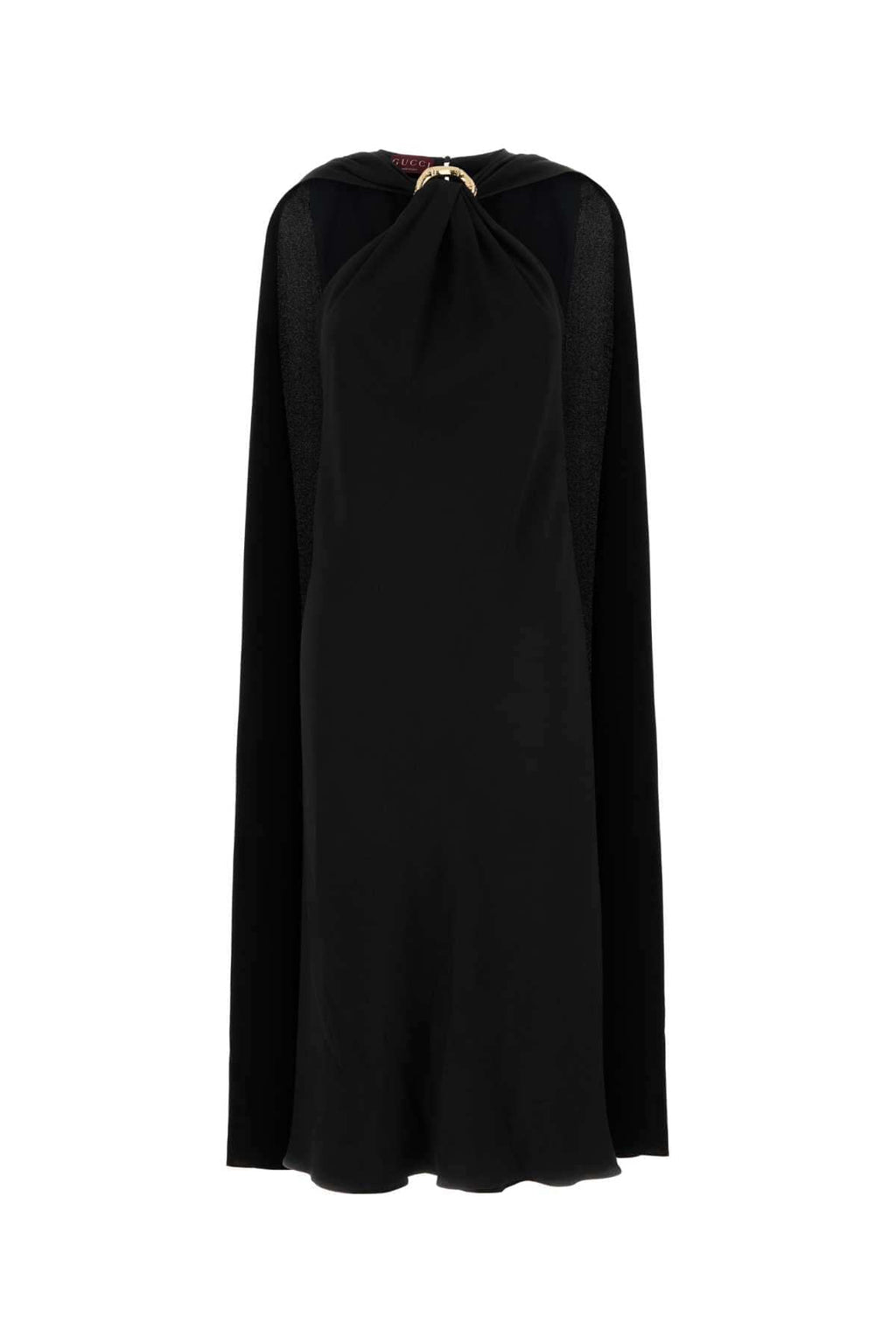 Gucci Women Black Crepe Dress