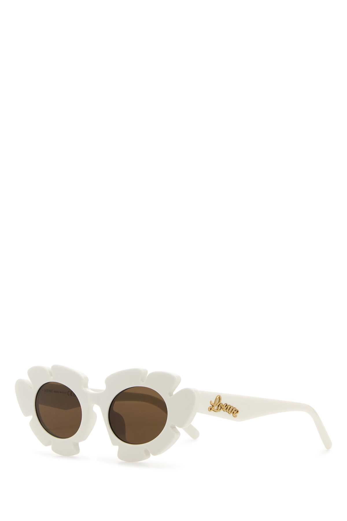 Loewe Unisex White Acetate Sunglasses