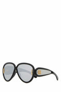 Loewe Unisex Black Acetate Sunglasses