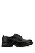 Church's Men Black Leather Mc Neil Lw Lace-Up Shoes