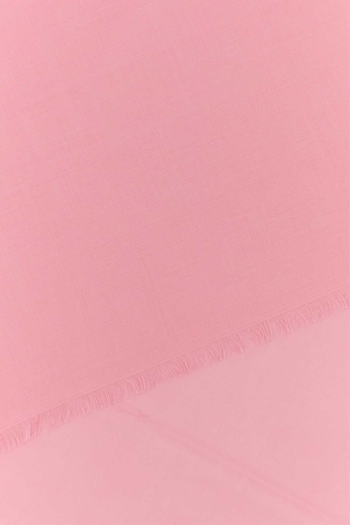 Alexander Mcqueen Women Pink Wool Blend Foulard