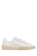 Dsquared Women White Leather Rider Sneakers