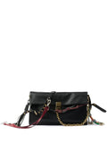 Prada Women Prada Soft Sound Large Leather Shoulder Bag With Charms