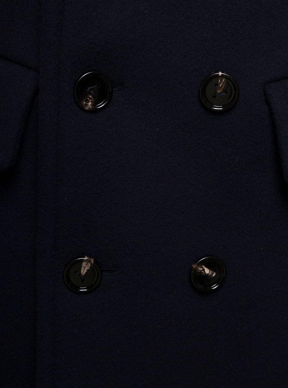 Bottega Veneta Women Double Wool Cashmere Cape Coat