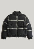 EMBELLISH Jacket Nylon Puffer Stripe