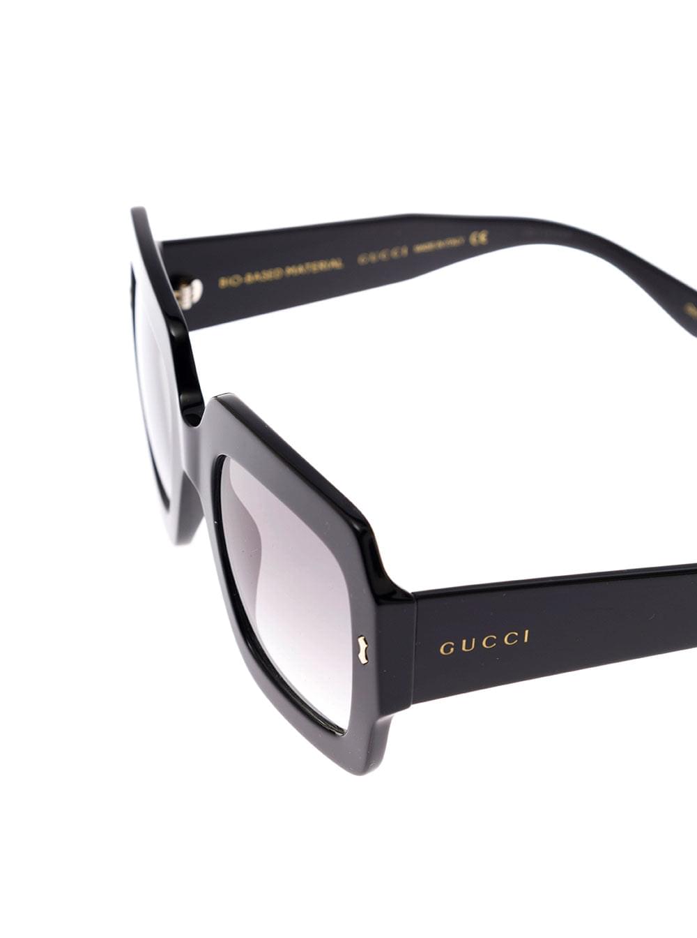Gucci Women Gucci Woman's Black Acetate  Sunglasses