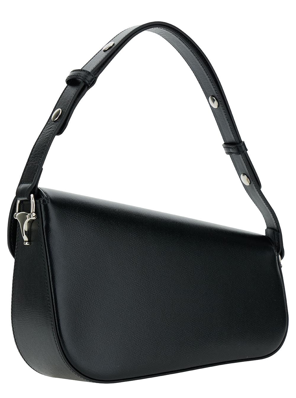 Gucci Women 'Gucci Horsebit 1955 Small' Black Shoulder Bag With Horsebit Detail In Leather Woman