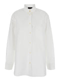 The Andamane Women White Shirt With Buttons In Cotton Blend Woman