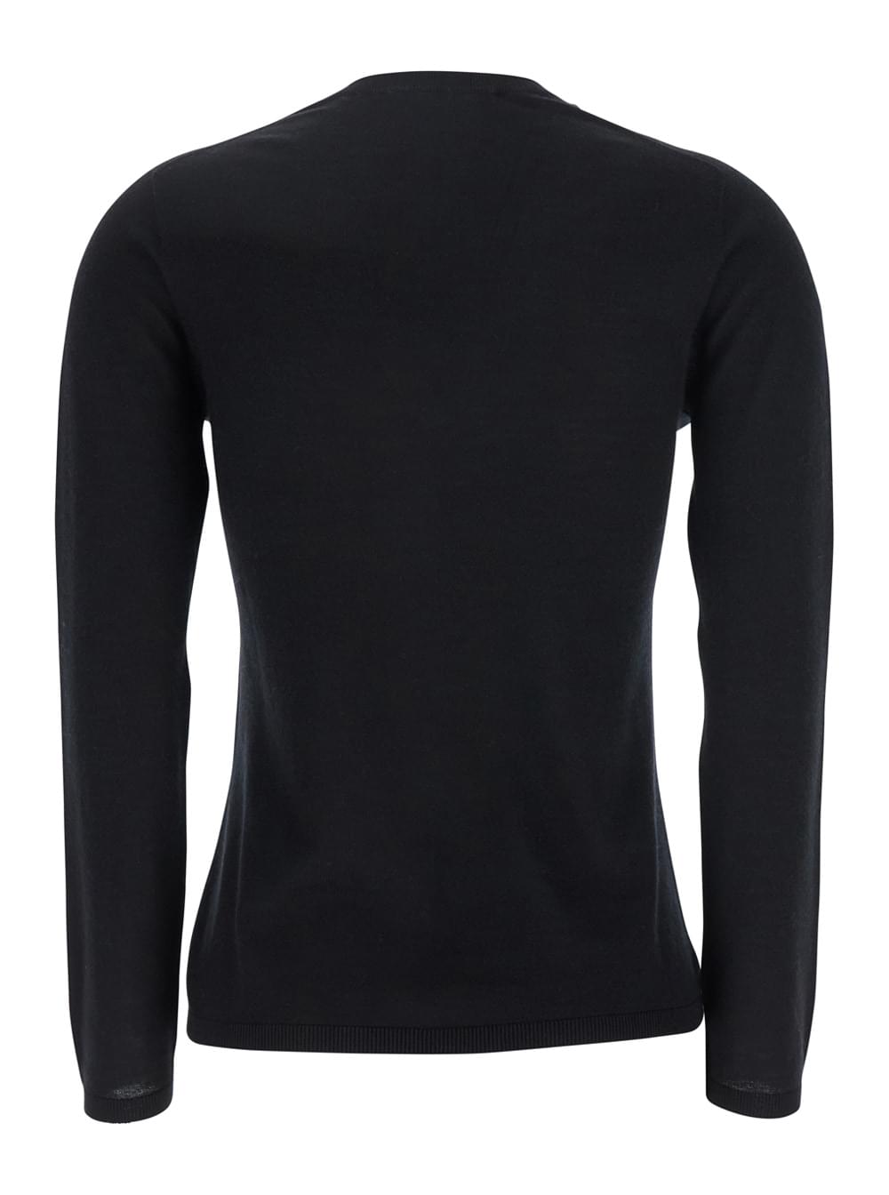 Max Mara Women Black V-Neck Sweater In Cashmere Woman
