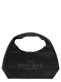 Marc Jacobs Women Shoulder Bag 'The Sack' With Logo Embossed In Black Pebbled Leather For Women