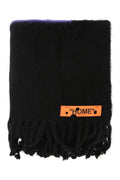 Off White Unisex Gradient Blanket