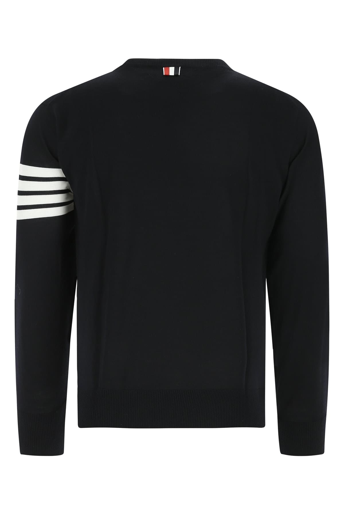 Thom Browne Men Midnight Blue Wool Sweater