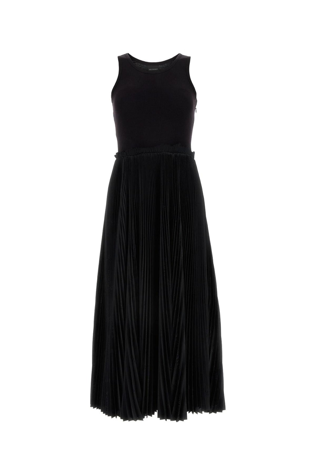 Balenciaga Women Tanktop Pleat Dress