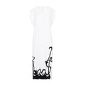 Lanvin Sleeveless Pleated Midi Dress Women
