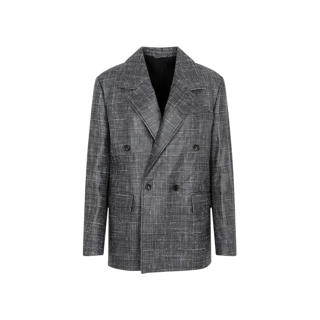 Bottega Veneta Printed Leather Jacket Women