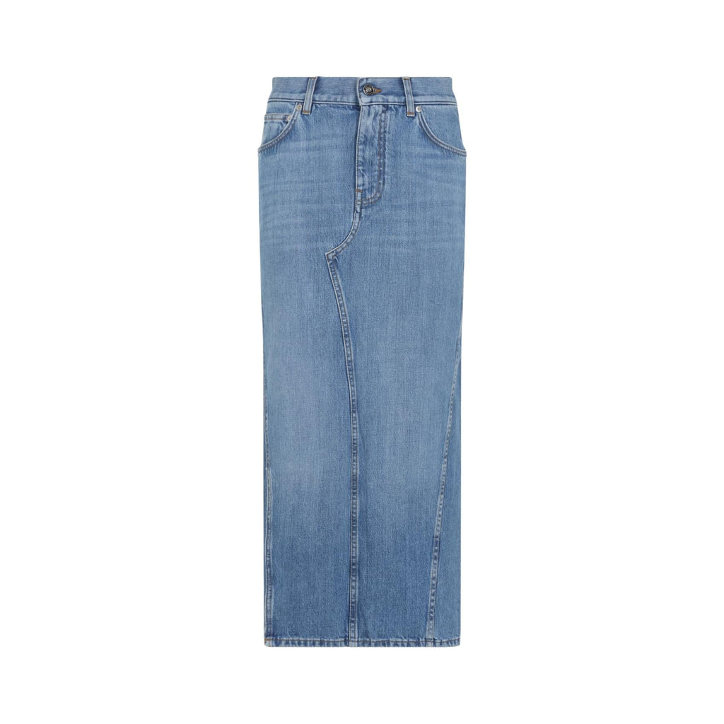 Givenchy Cotton Midi Skirt Women