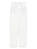 Bottega Veneta Women Pantaloni A Gamba Ampia In Denim