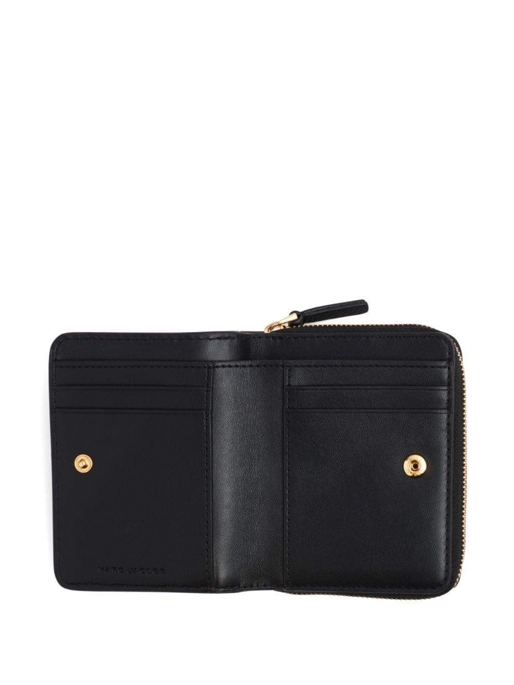 Marc Jacobs Women The Leather Mini Compact Wallet