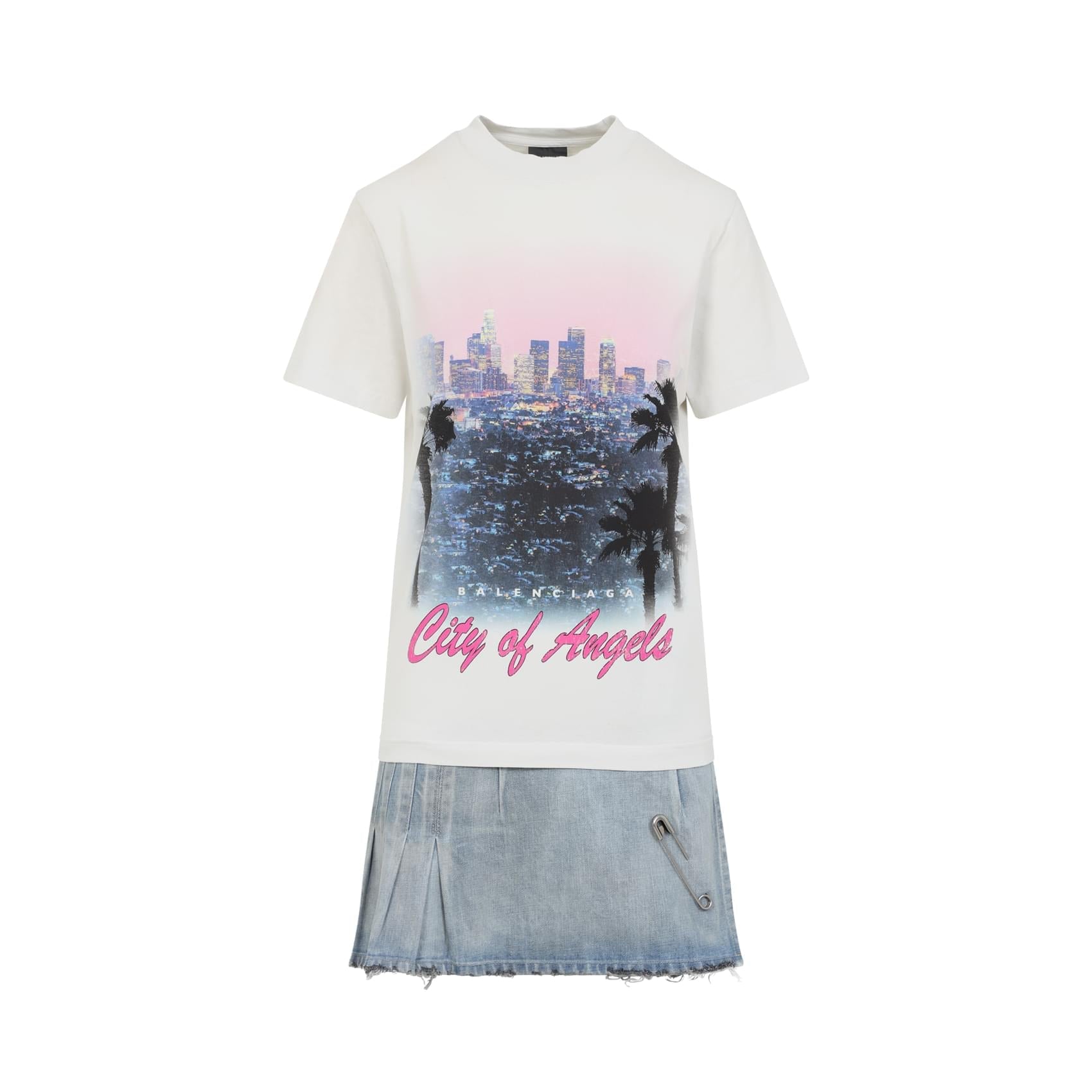 Balenciaga Layered Mini Dress Women