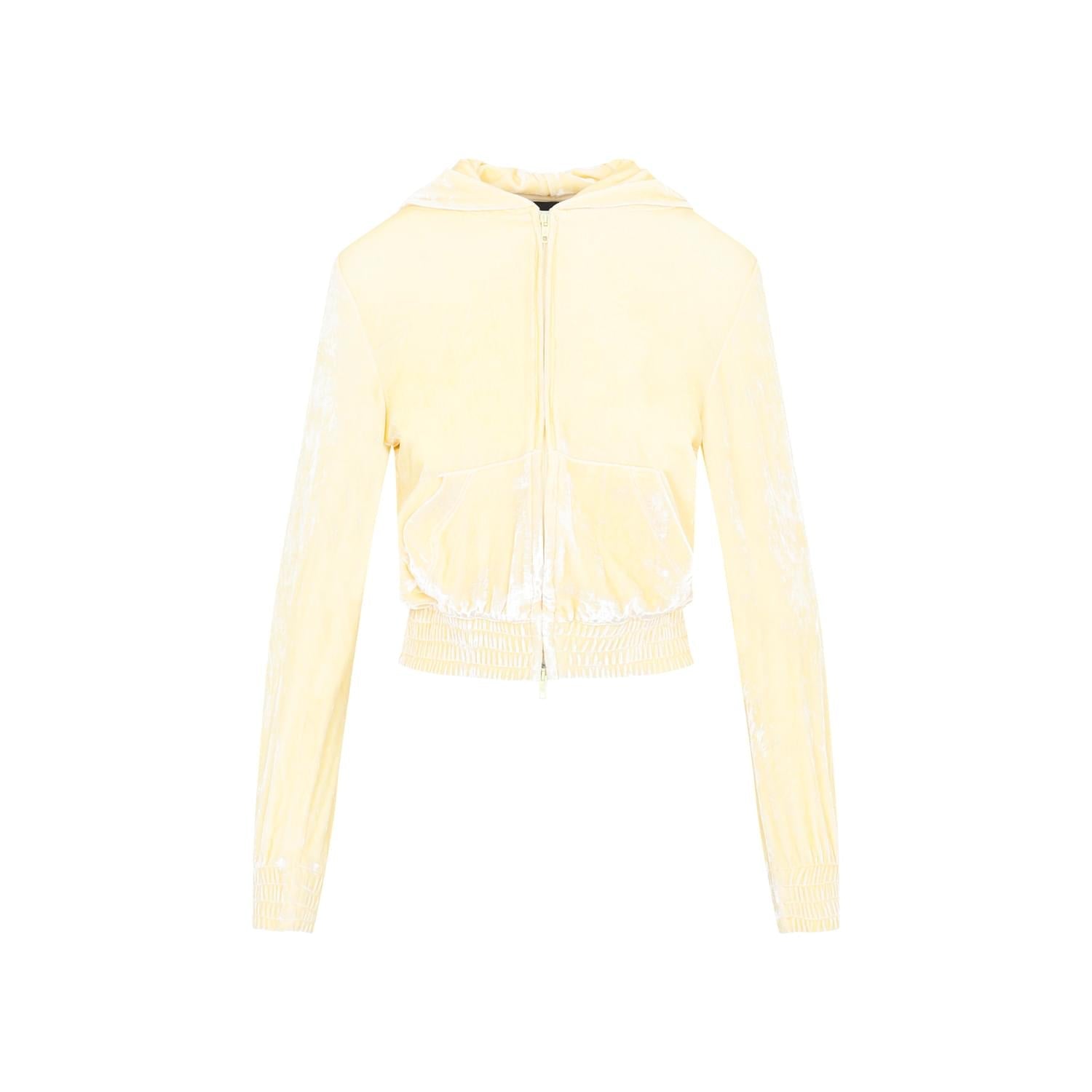 Balenciaga Fitted Zip-Up Hoodie Women