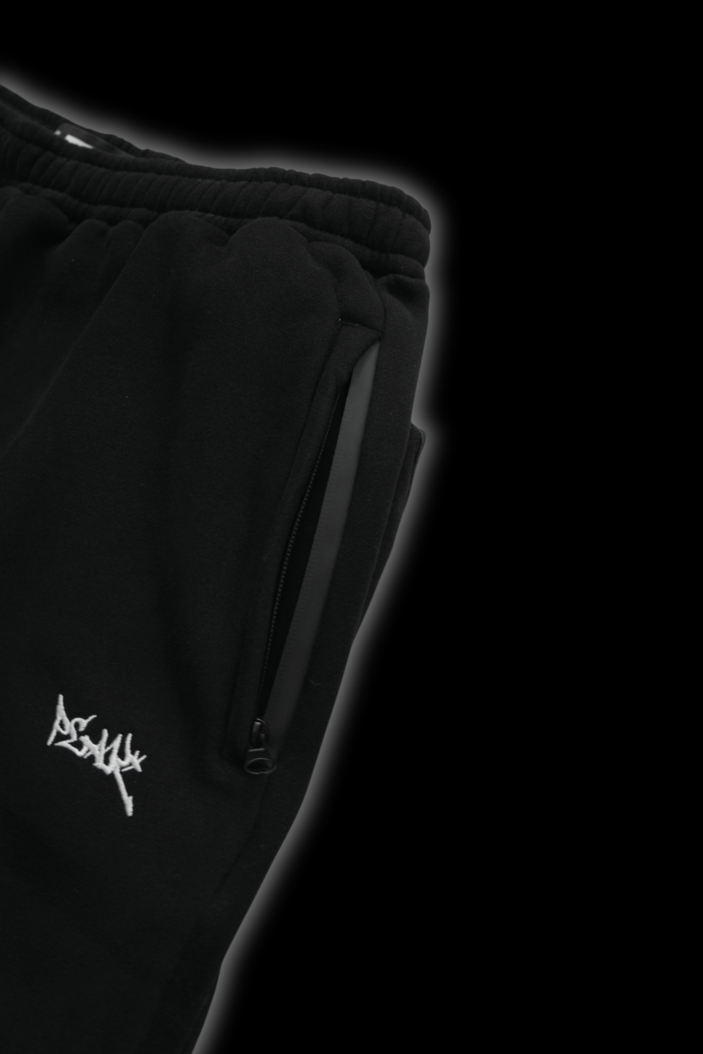 Peak Baggy Sweatpants - Black