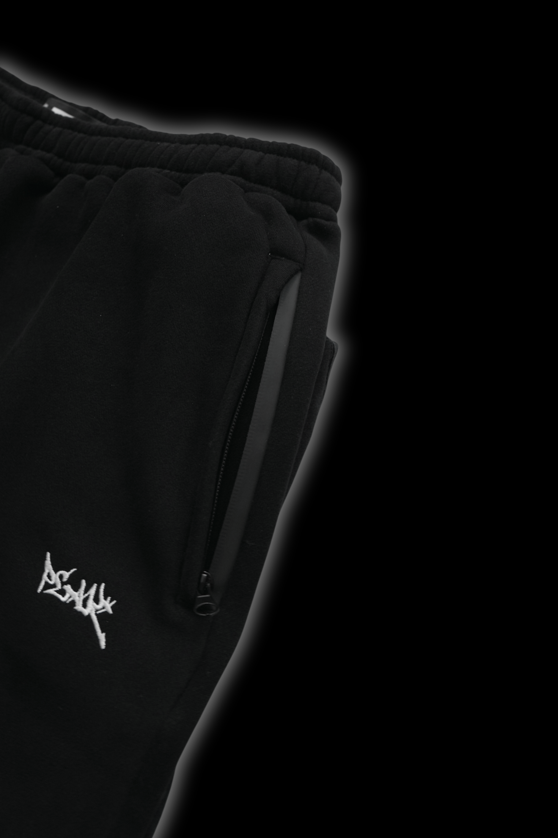 Peak Baggy Sweatpants - Black