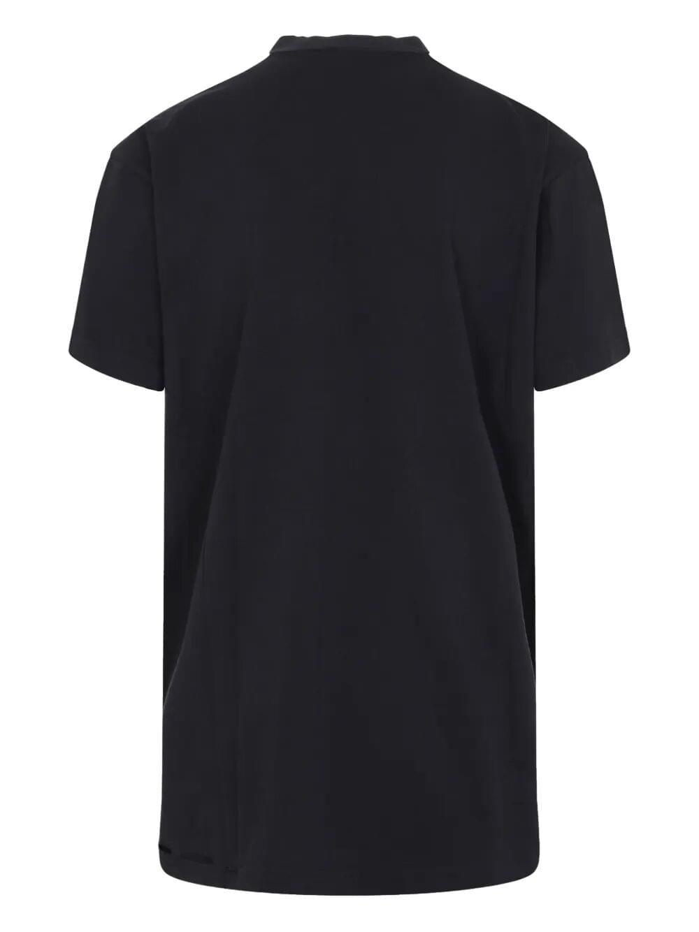 Balenciaga Women Optical Artwork Oversized T-Shirt