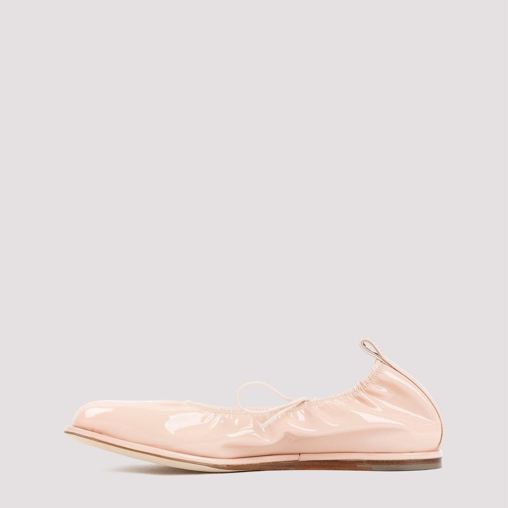Simone Rocha Heart Toe Lace-Up Ballerina Women