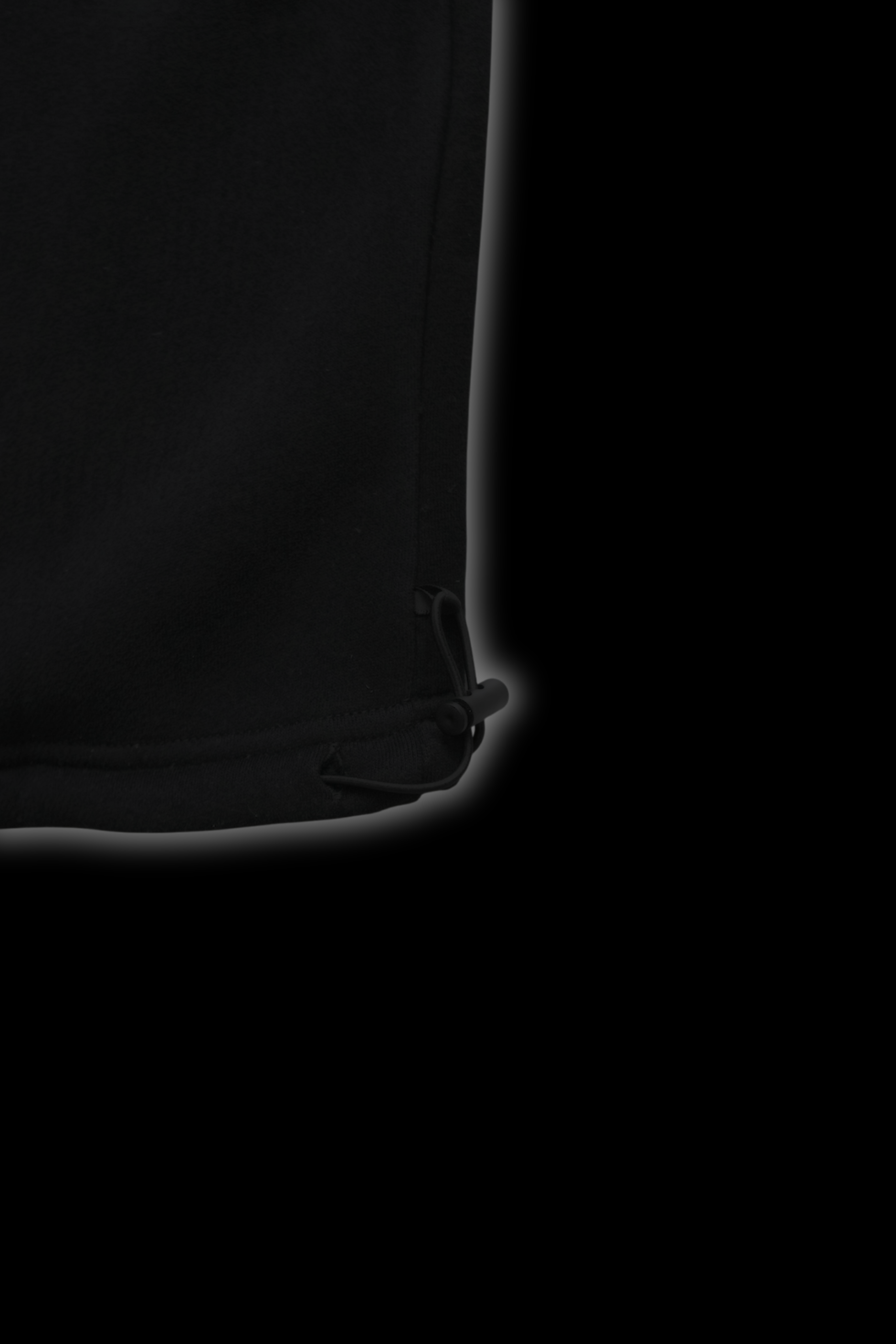 Peak Baggy Sweatpants - Black