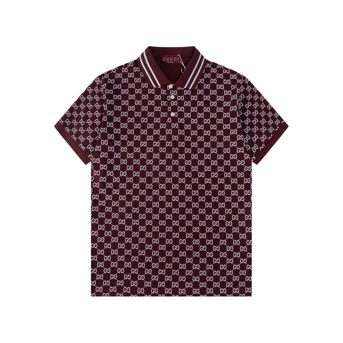 Gucci Collar T-Shirt - Premium Cotton Men's Tee