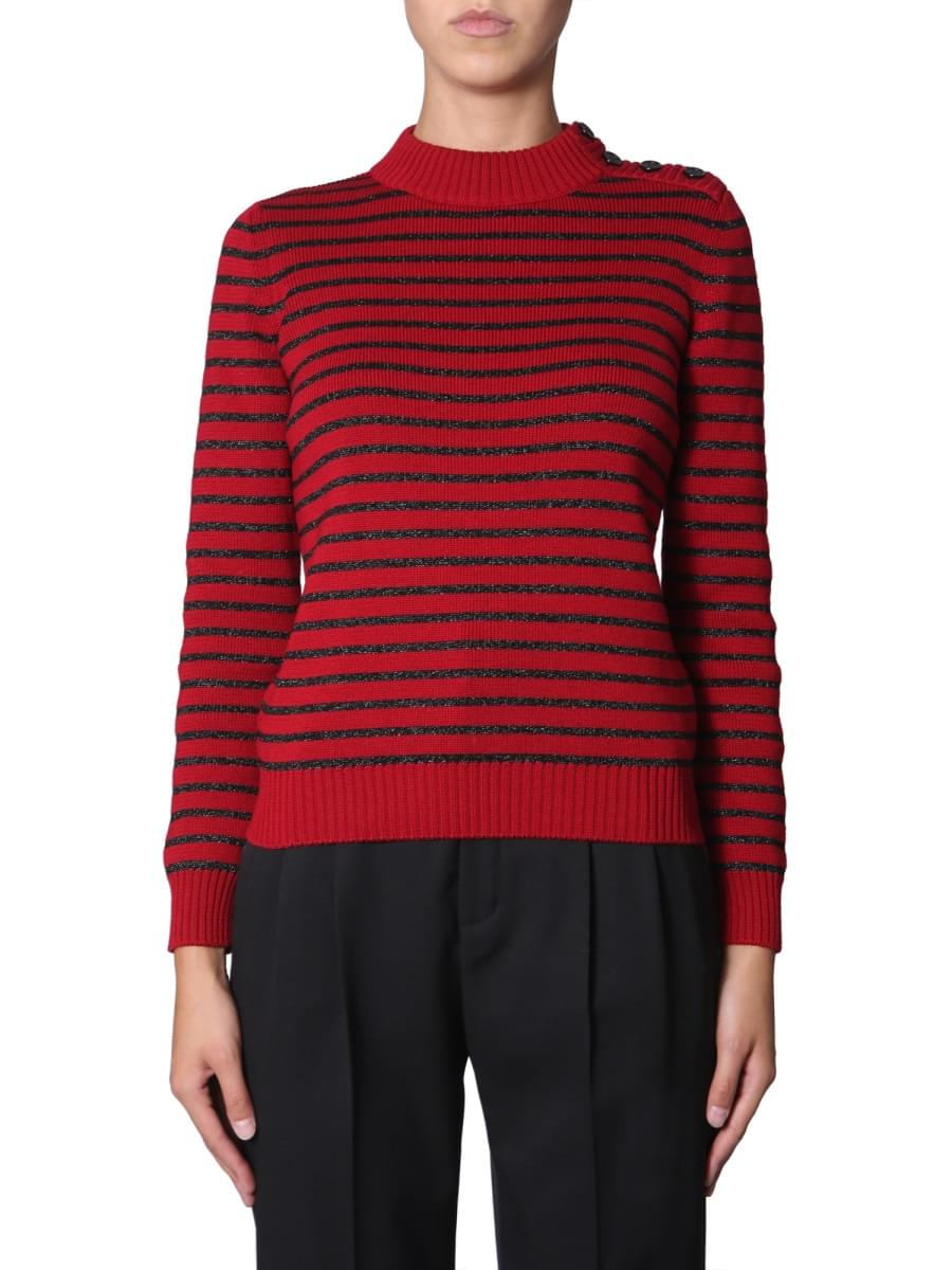 Saint Laurent Women Crew Neck Sweater