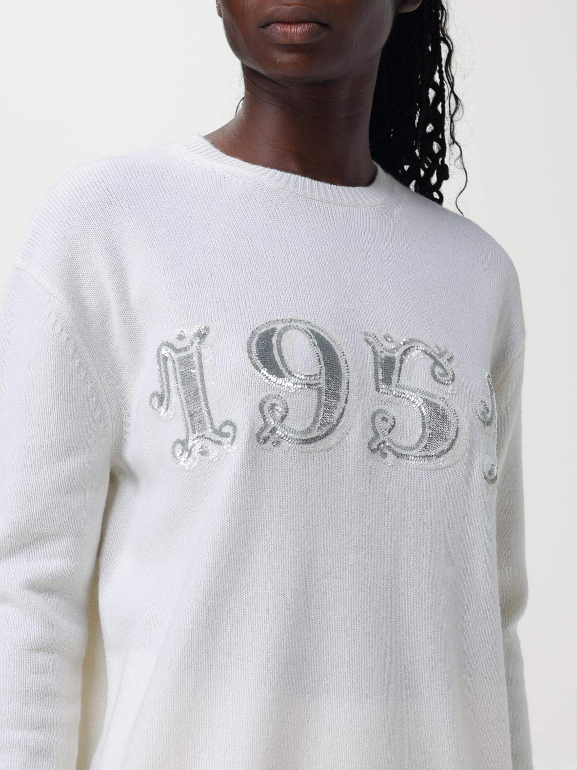 Max Mara Women Max Mara Wool And Cashmere Crewneck Pullover
