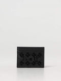 Christian Louboutin Women Kios Hammered Leather Credit Card Holder Christian Louboutin
