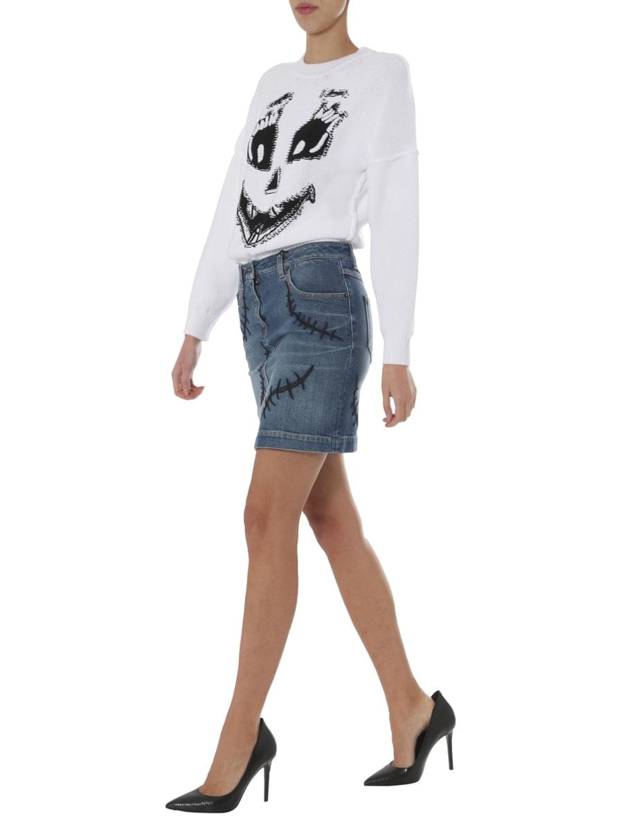 Moschino Women Crew Neck Sweater