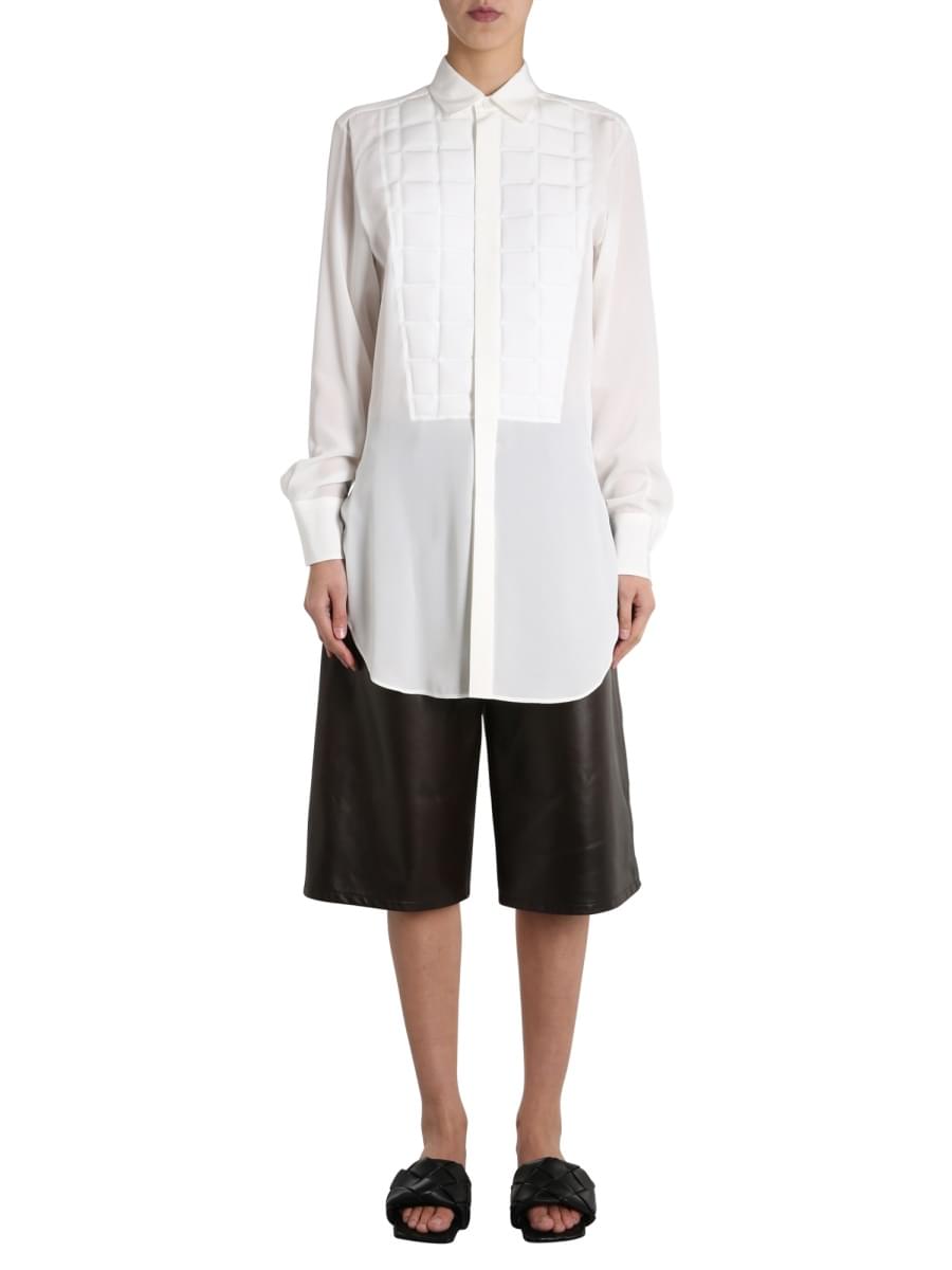 Bottega Veneta Women Quilted Shirt