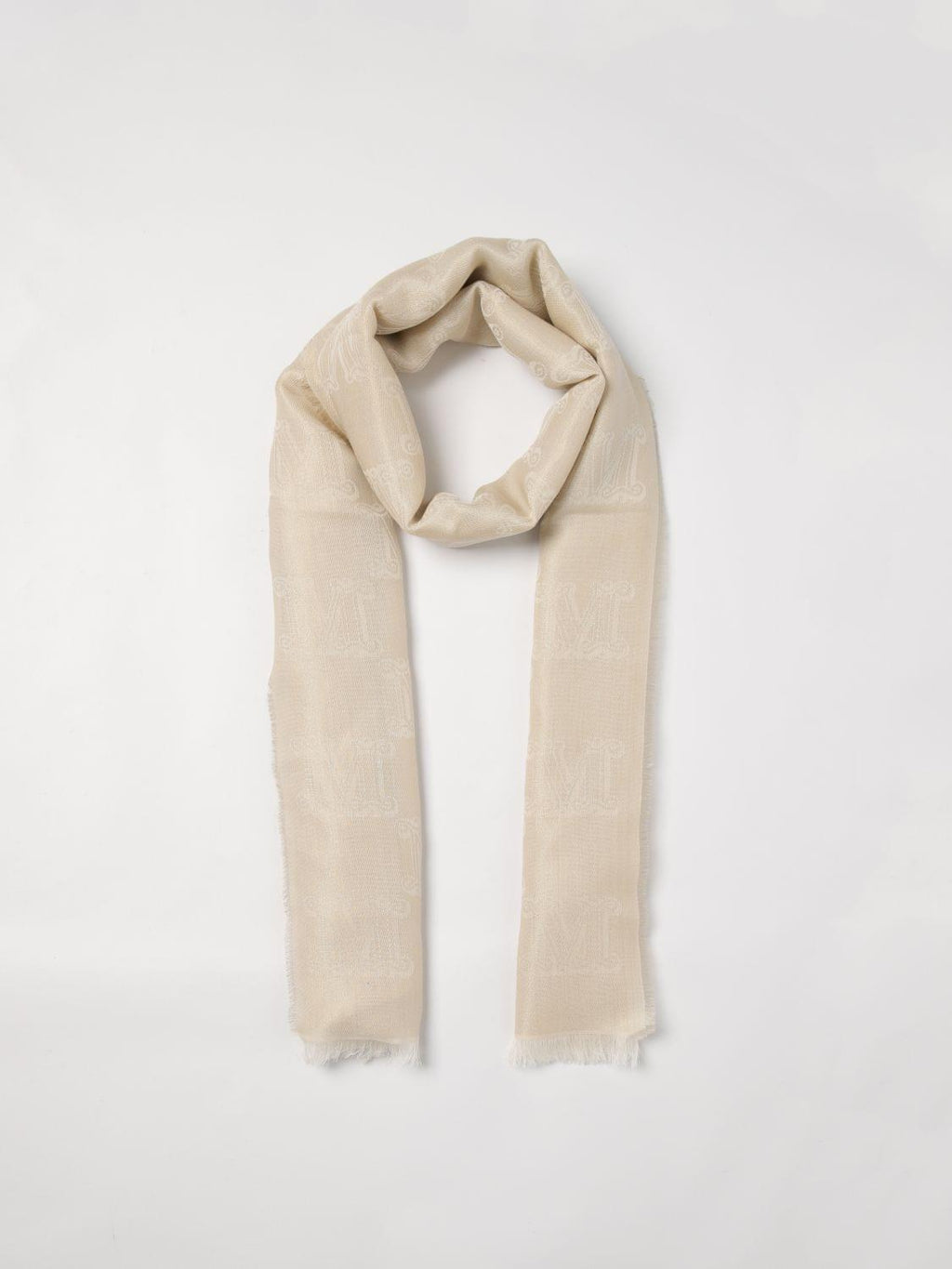 Max Mara Women Max Mara Wool And Silk Blend Scarf