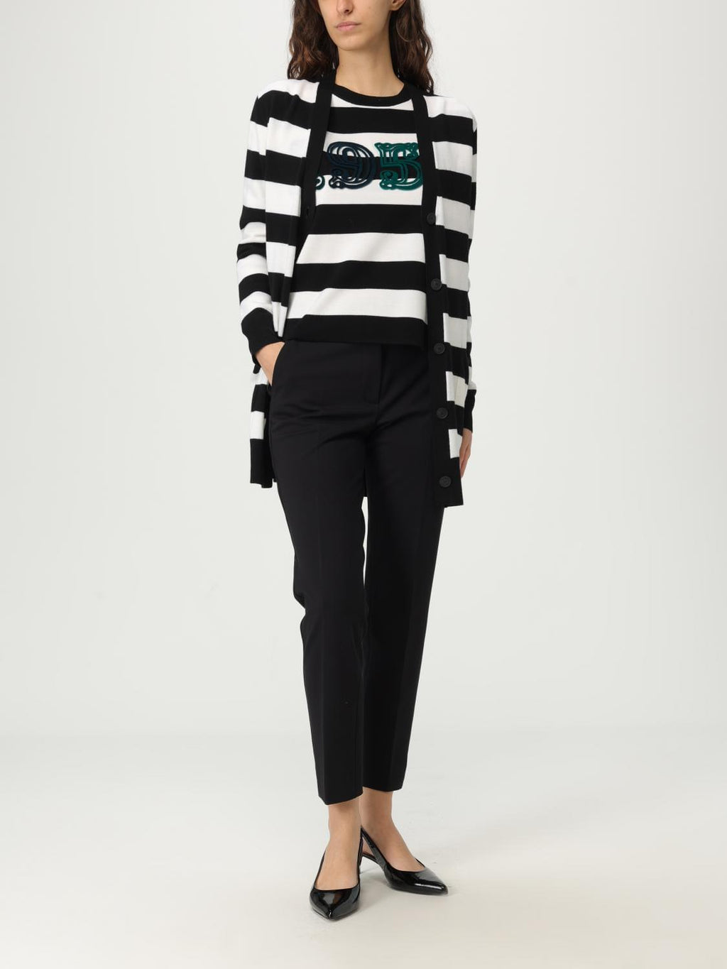 Max Mara Pants Woman Black