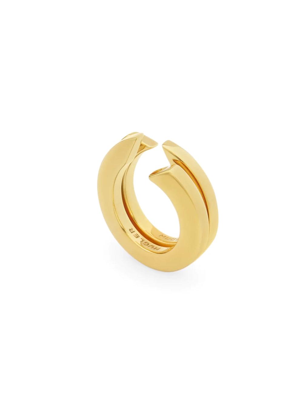 Mugler Women Double Ring