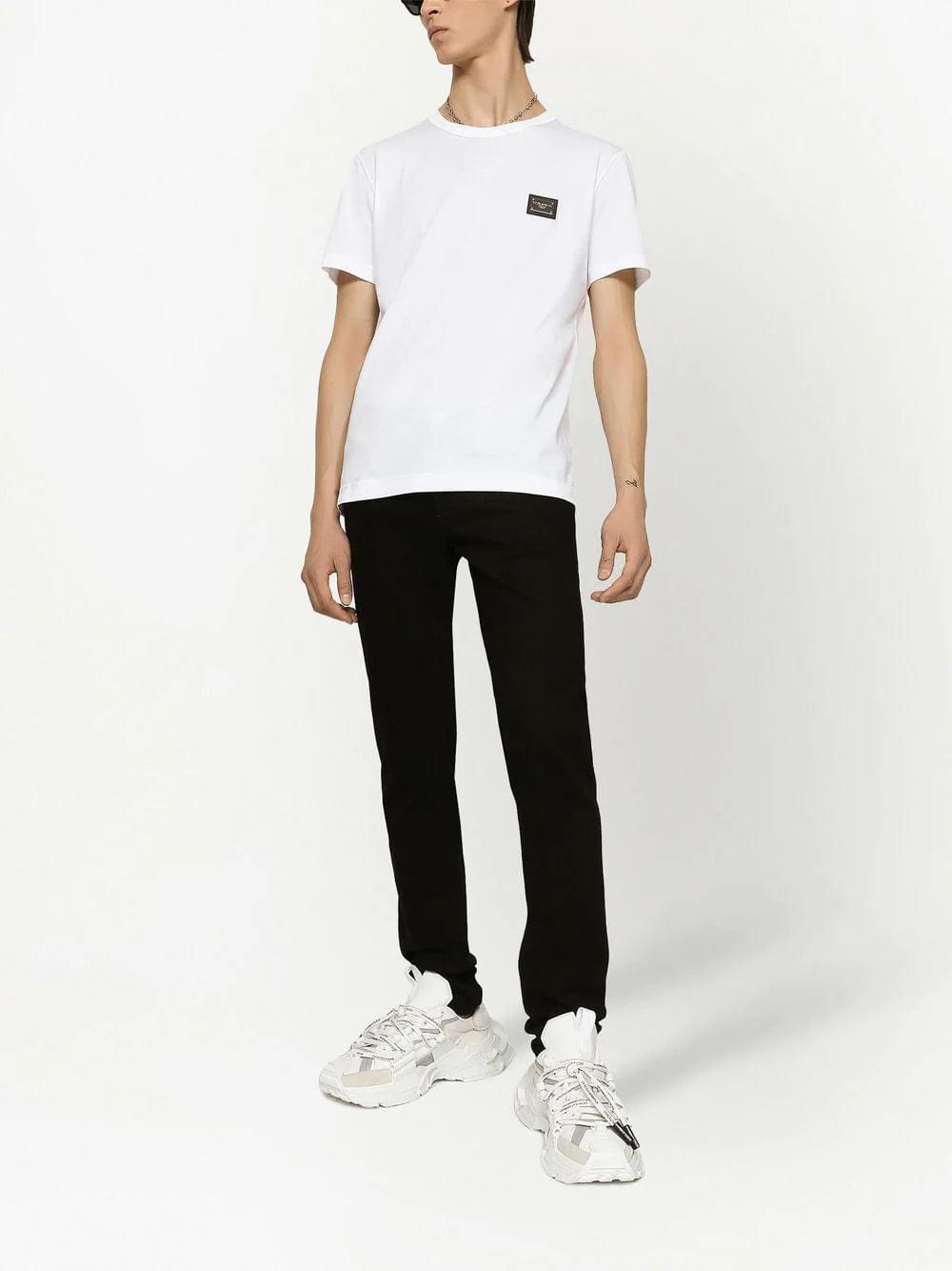 Dolce & Gabbana Men Dg Essentials Crew Neck T-Shirt