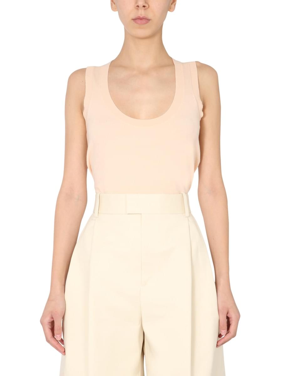 Bottega Veneta Women Light Sweater Without Sleeves
