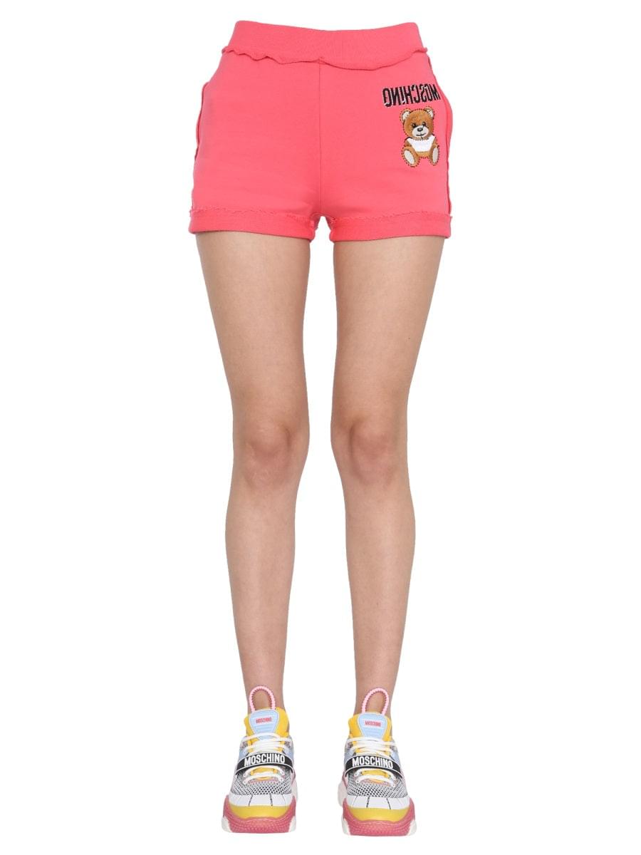 Moschino Women Teddy Inside Out Shorts