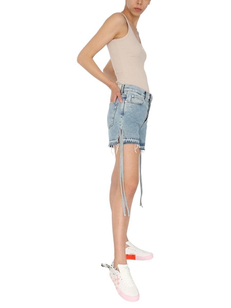Off-White Women Denim Shorts