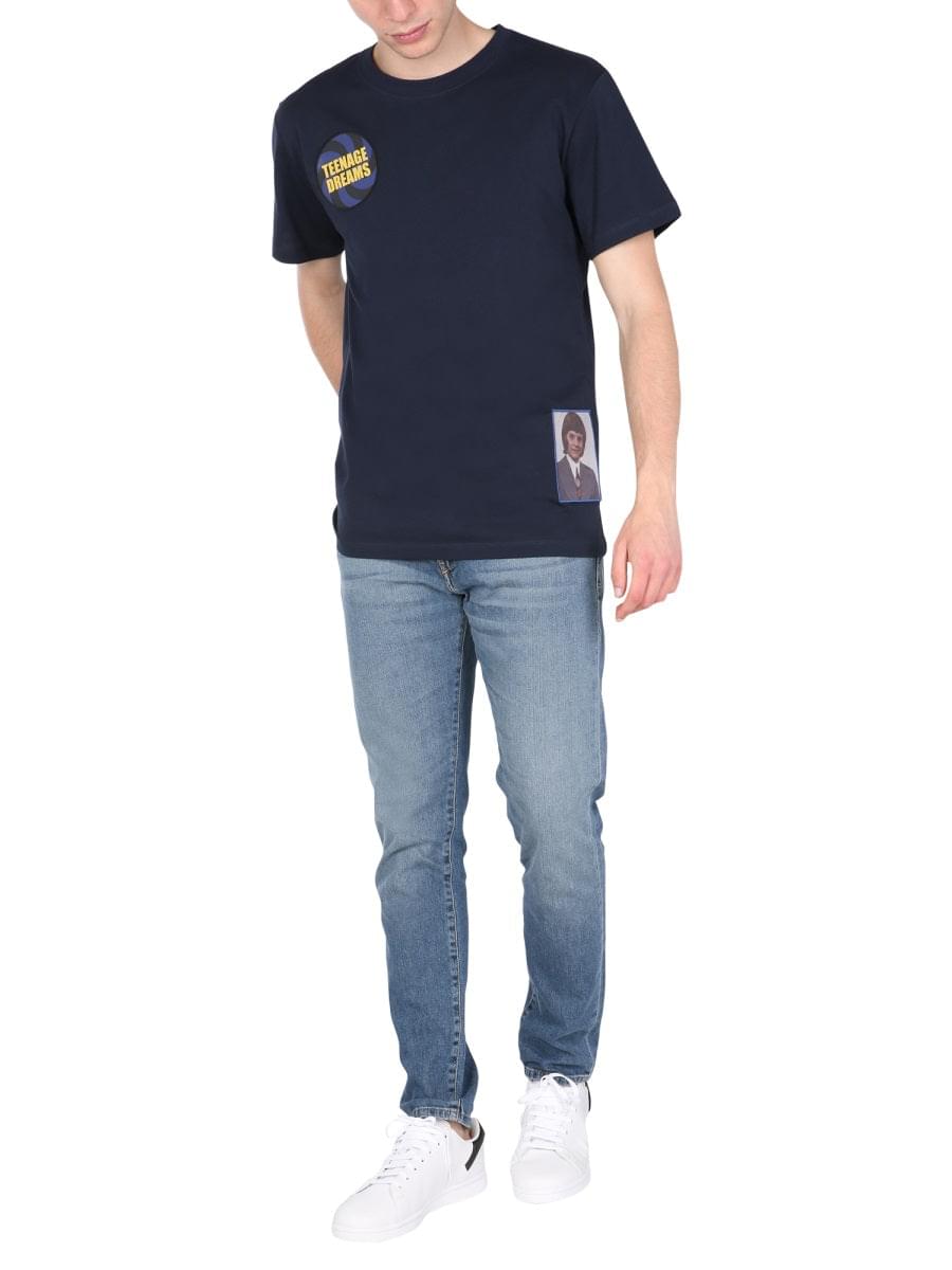 Raf Simons Men Crew Neck T-Shirt